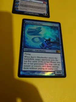 Jace, Memory Adept M!4 MYthic & a foil Jace's Mindseeker. M14 MTG 2 Card. - Image 2