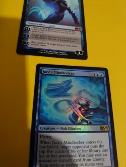 Jace, Memory Adept M!4 MYthic & a foil Jace's Mindseeker. M14 MTG 2 Card. - Image 4
