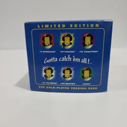 23K Gold-Plated Pokemon Trading Card Mewtwo 1999 Burger King promotion. UNOPENED - Image 4