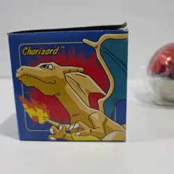 23K Gold Plated CHARIZARD Trading Card 1999 Burger King Pokemon Ball NEW SEALED - Image 3