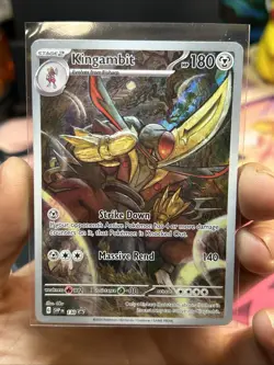 Kingambit 130 Sv: Scarlet & Violet Promo Cards Holo NM - Image 1