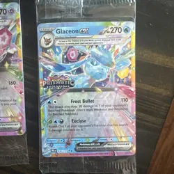 Prismatic Evolutions Surprise Box Stamped EX Promo Cards NM - Image 4
