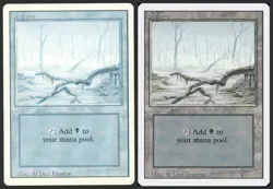 ***Swamp Albino Misprint*** MTG Revised Magic Kid Icarus - Image 1