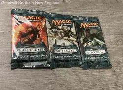 5 Packs of Magic the Gathering Booster Packs 2012 Core Set Brand New Sealed - Image 2