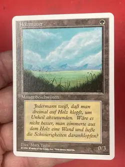 ***French German Wall of Wood Plains White Border Test Print*** MTG Summer Magic - Image 3