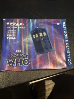 2023 MTG Magic the Gathering Doctor Who Collector Booster Pack- - Image 1