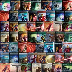 Secret Lair Marvel The Heroic Everything Bundle Foil & Non Foil In Hand - Image 1