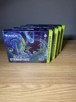 Magic: The Gathering TCG Edge of Eternities Collector Omega Booster Boxes 4pk - Image 1