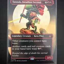 Tannuk, Steadfast Second (Borderless) Edge of Eternities Regular - Image 1