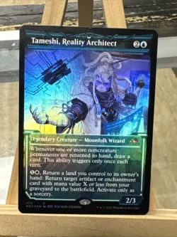 MTG *Tameshi, Reality Architect Showcase Foil X1* (LP) Kamigawa Neon Dynasty - Image 1