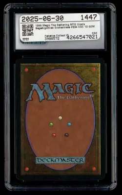 ***CGC 10 Argothian Enchantress*** MTG Urza's Saga Magic Kid Icarus - Image 2