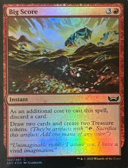 Streets of New Capenna Big Score Foil - Image 1