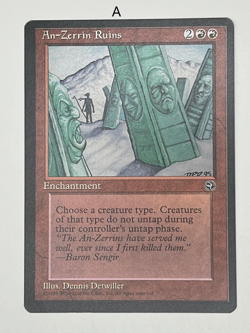 MTG Magic the Gathering An-Zerrin Ruins Homelands NM - Image 1