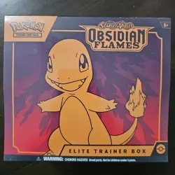 Pokemon ETB scarlet & Vidlet Obsidian Flames Brand New factory sealed - Image 1