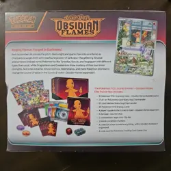 Pokemon ETB scarlet & Vidlet Obsidian Flames Brand New factory sealed - Image 2
