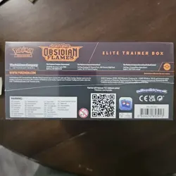 Pokemon ETB scarlet & Vidlet Obsidian Flames Brand New factory sealed - Image 3