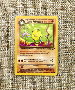 Dark Primeape 43/82 - Pokemon TCG Team Rocket UNCOMMON Excellent Condition! - Image 1