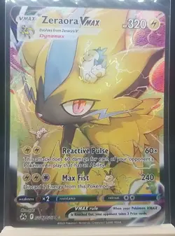 Zeraora VMAX GG42/GG70 Crown Zenith: Galarian Gallery Pokemon Tcg Rare - Image 1