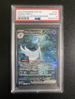 Pokemon Gardevoir ex #233/091 SV: Paldean Fates SIR GEM MINT PSA 10 - Image 1