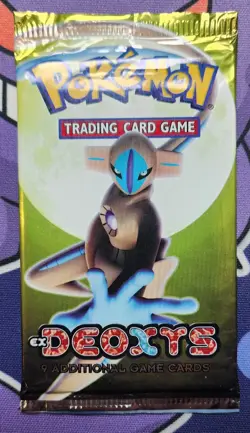 2005 Pokemon EX Deoxys Booster Pack (Deoxys) Factory Sealed & Box Fresh! - Image 1