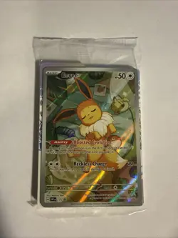 2025 Pokemon TCG Scarlet and Violet Black Star Promos #173 Eevee P SEALED - Image 1
