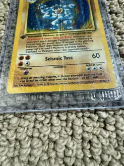 Machamp 1999 Pokemon Game 1ST EDITION HOLO 8/102 (Sealed) - Image 2