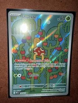 Pokemon TCG Mega Evolutions Shuckle Illustration Rare Full Art #136/132 NM - Image 1