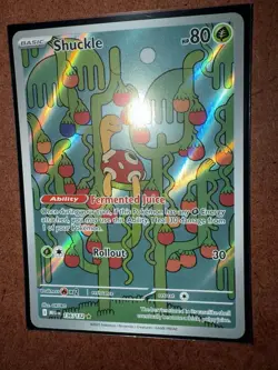 Pokemon TCG Mega Evolutions Shuckle Illustration Rare Full Art #136/132 NM - Image 2
