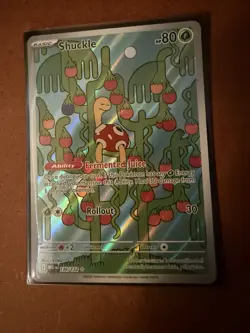 Pokemon TCG Mega Evolutions Shuckle Illustration Rare Full Art #136/132 NM - Image 4