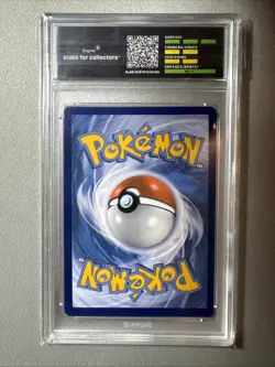 2021 Pokemon SWSH Black Star Promo Flareon VMAX Full Art Degree Graded 8 - Image 2