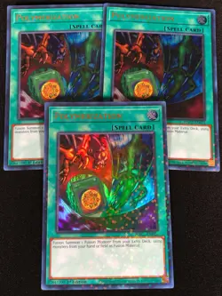 Yugioh Polymerization Alternate Art HAC1-EN022 1st Ultra x3 (NM) - Image 1