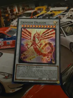 Yu-Gi-Oh! Crimson Dragon (SupR) RA04-EN061 Quarter Century Stampede 1st Edition - Image 1