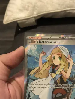 Pokemon TCG Mega Evolution Lillie’s Determination Full Art Trainer Card 169/132 - Image 5