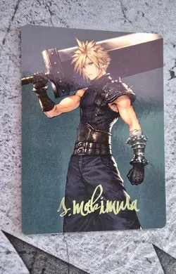 Magic The Gathering: Cloud, Ex-SOLDIER Art Card (Gold-Stamped Signature) - Image 1
