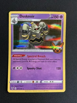 Pokemon Dusknoir Trick Or Trade Holo Rare Card 071/185 NM - Image 1