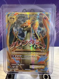 Pokemon TCG Mega-Charizard-EX Evolutions Full Art Ultra Rare Card 101/108 HP-MP - Image 1