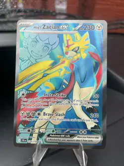 Pokemon TCG Journey Together Hop's Zacian EX Card 176/159 English - Image 1