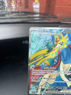 Pokemon TCG Journey Together Hop's Zacian EX Card 176/159 English - Image 2