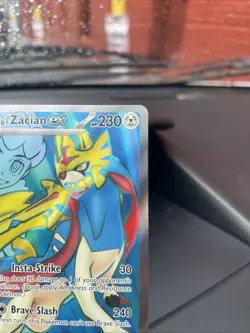 Pokemon TCG Journey Together Hop's Zacian EX Card 176/159 English - Image 3