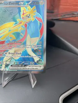 Pokemon TCG Journey Together Hop's Zacian EX Card 176/159 English - Image 4