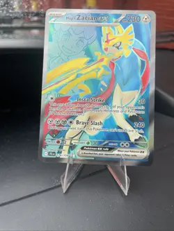 Pokemon TCG Journey Together Hop's Zacian EX Card 176/159 English - Image 5