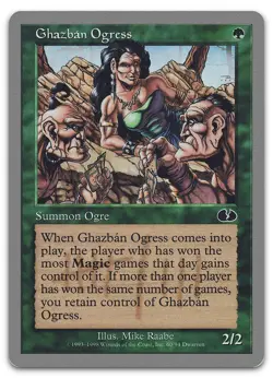 Ghazban Ogress #60 (NM) Unglued UGL Magic MTG - Image 1