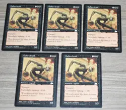 MTG 5x Black Rare GALLOWBRAID Weatherlight - Image 1