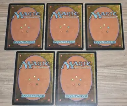 MTG 5x Black Rare GALLOWBRAID Weatherlight - Image 2