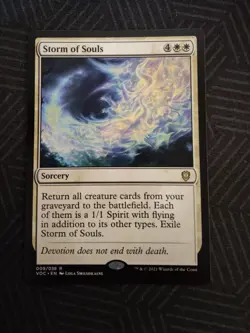mtg storm of souls commander innistrad: crimson vow - Image 1
