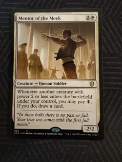 mtg mentor of the meek commander innistrad: crimson vow - Image 1