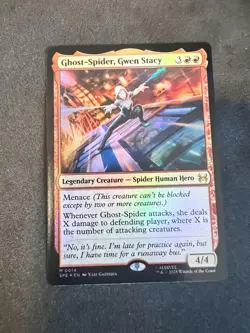 Ghost-Spider, Gwen Stacy Foil M 0014 Marvel Spider-Man MTG - Image 1