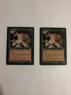 MTG 2x Quirion Elves Mirage Regular - Image 1