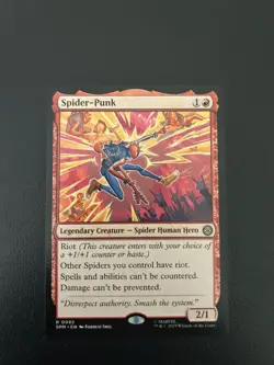 Spider-Punk - Mtg: Marvel's Spider-Man Regular Rare 92 - Image 1