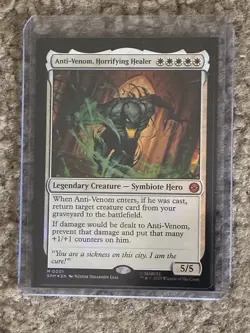 Anti-Venom Horrifying Healer Marvel's Spider-Man Regular NM MTG #0001 - Image 1